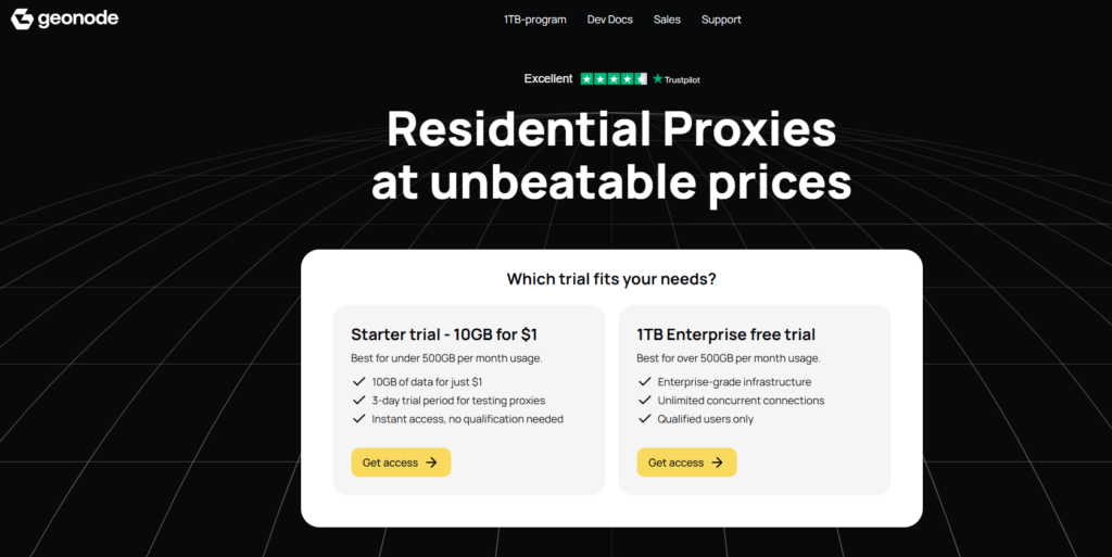 Geonode website